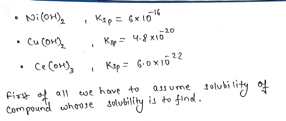 Chemistry homework question answer, step 1, image 1